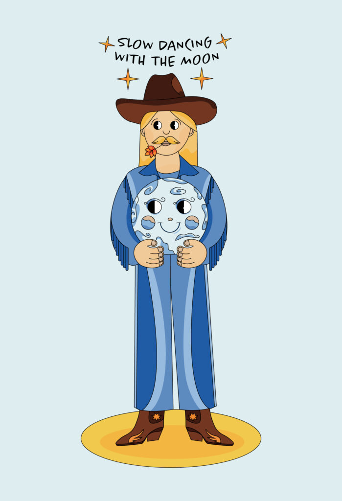 illustration vectorielle cow-boy